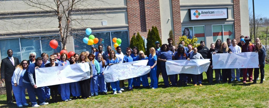 Mayor Janice Kovach visits American Institute Toms River