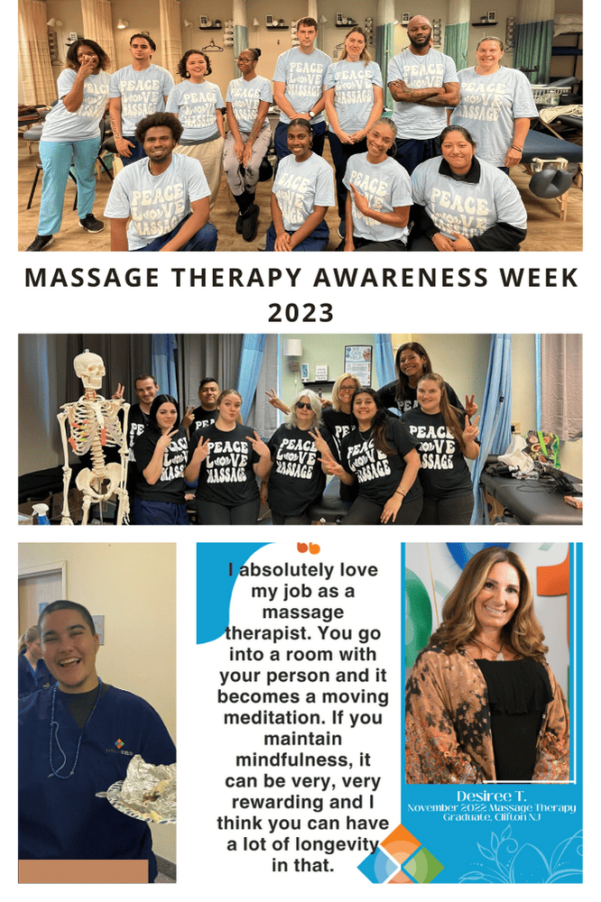 American Institute Celebrates Massage Therapy Awareness Week 2023